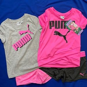 NWT Puma Girls Set